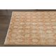 1970s vintage Turkish hand-knotted wool cotton orange runner rug 92x205
