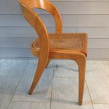 Set of 4 chairs tonneaux cannees
