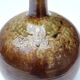 Lamp foot "ball" in signed sandstone, 70s