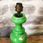 Pied de lampe en céramique émaillé Saint Clément