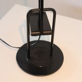 Black Metal Postmodern Table Lamp By Fridolin Naef For Luxo, 1980s