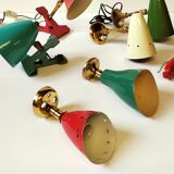 Set of 7 spotlights 1940s