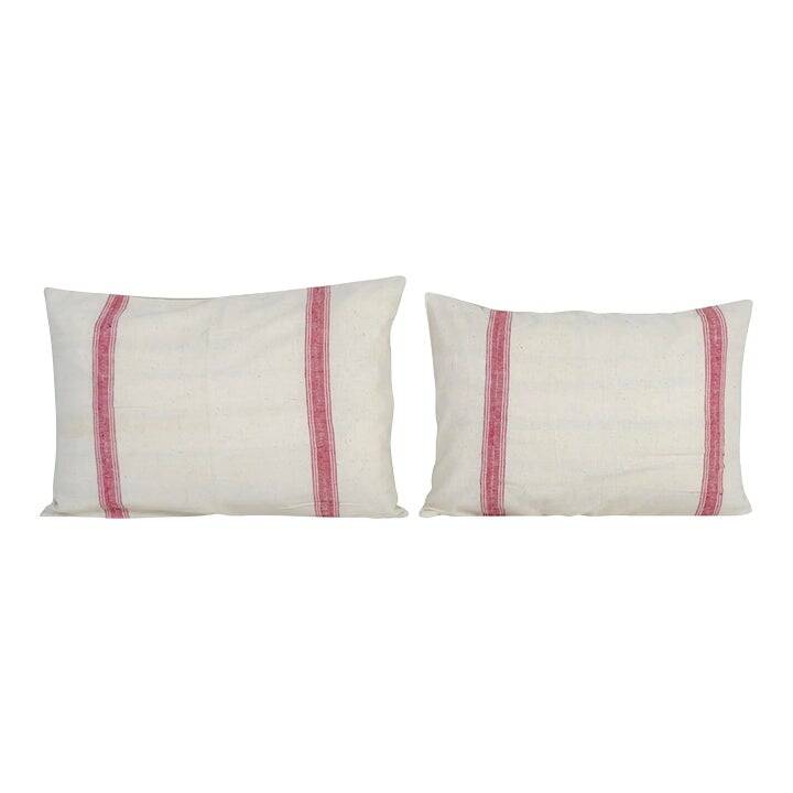 Set of 2 vintage Turkish cushion covers 43x66 cm