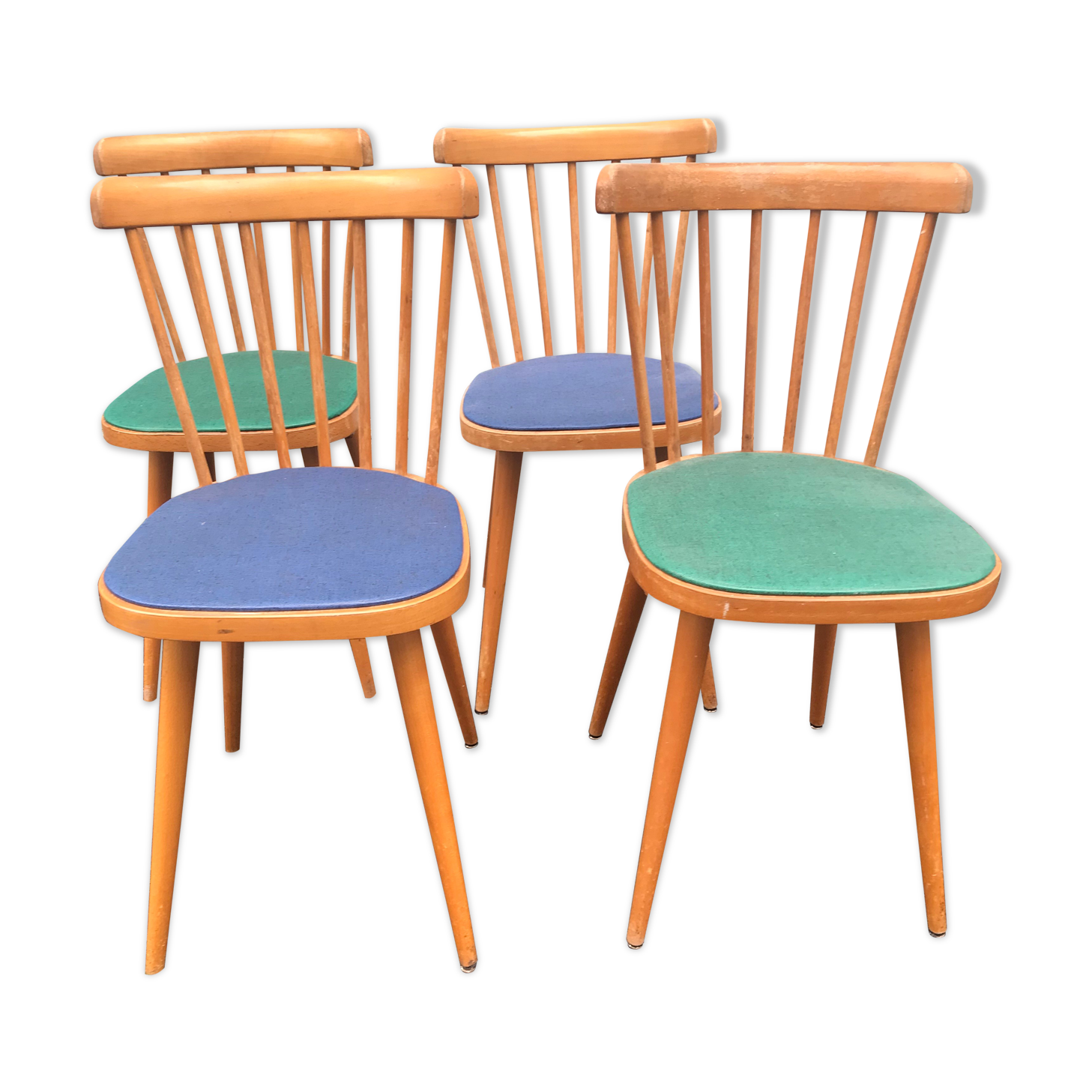 4 Baumann bistro chairs