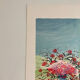 Lithographie signée De l’artiste Français Michel Henry - Fleurs
