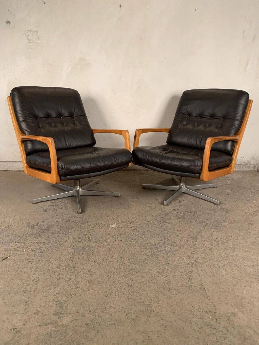 Set of armchairs by Eugen Schmidt for Soloform, 1960s