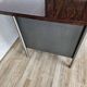 Bureau de direction avec plateau en stratifié palissandre par Mobiltecnica Torino