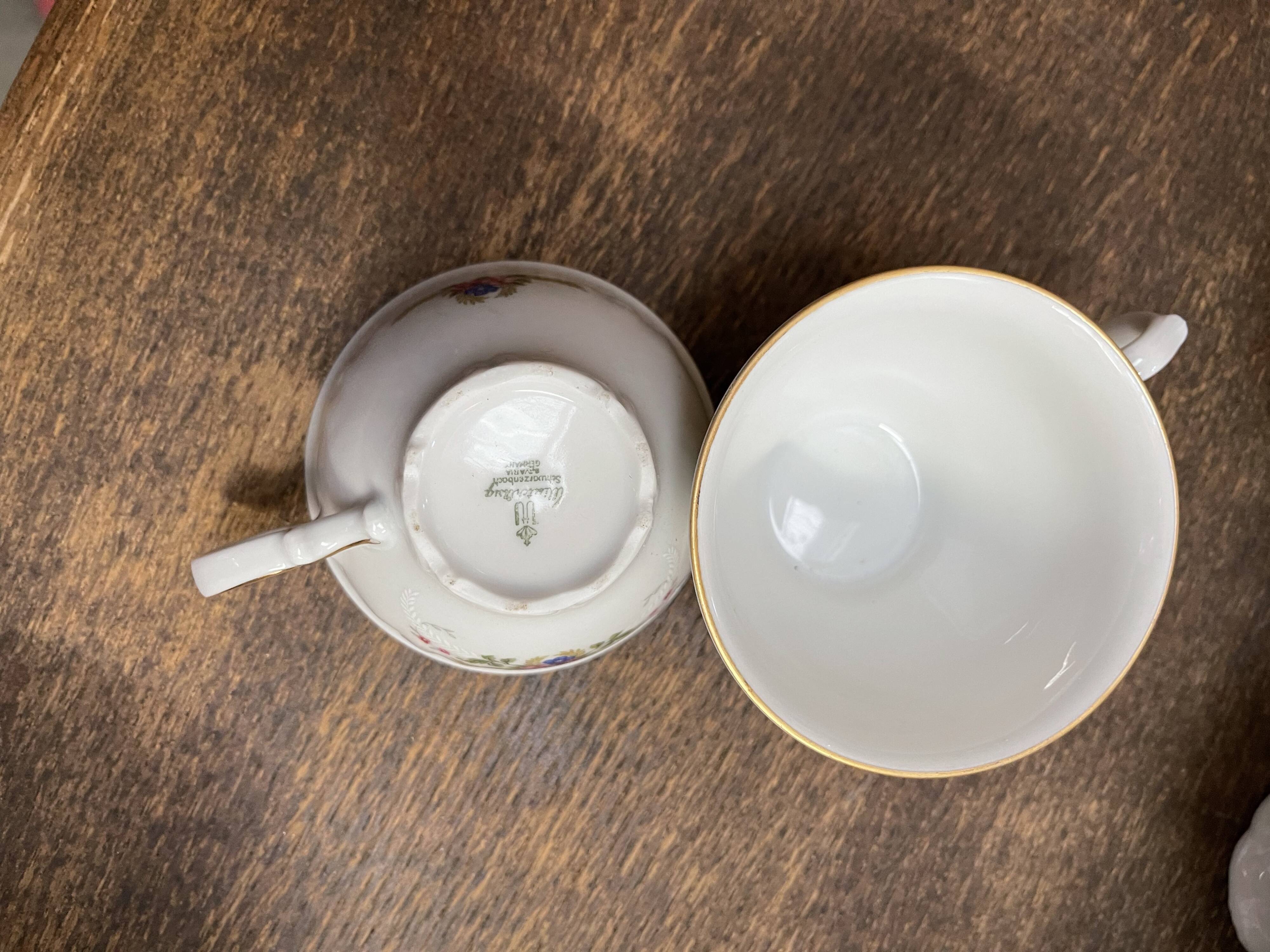 Porcelain coffee service