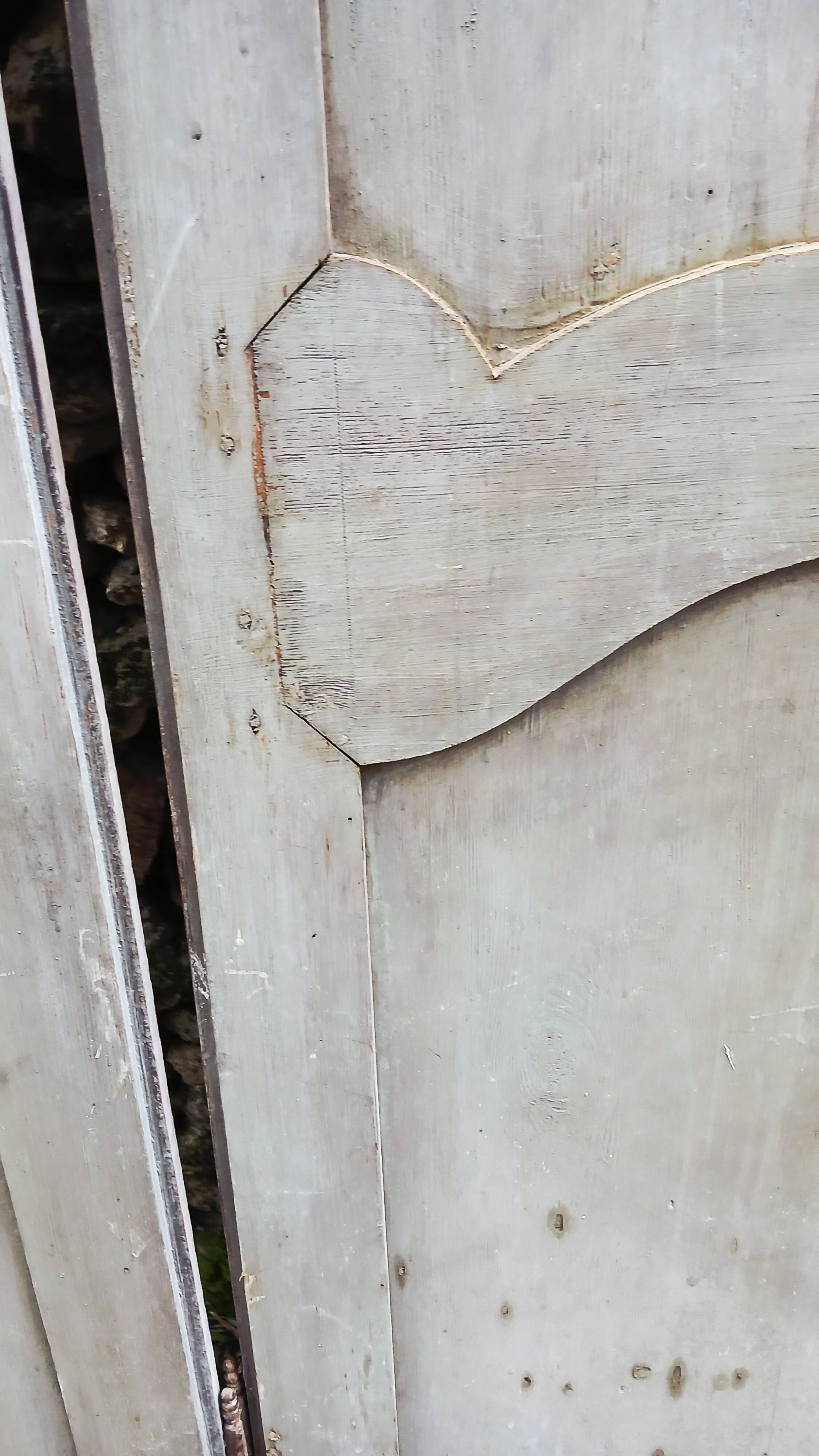 Pair of antique doors