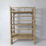 foldable rattan shelf