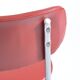 Red leatherette midcentury chair, Kovona, Czechoslovakia 1960s