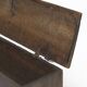 Antique 18th Century Six Plank Spanish Oak Chest