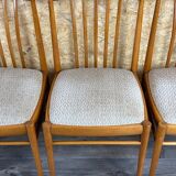 Set of 4 dining chairs 60s 70s
