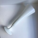 White opaline vase 50s-60s