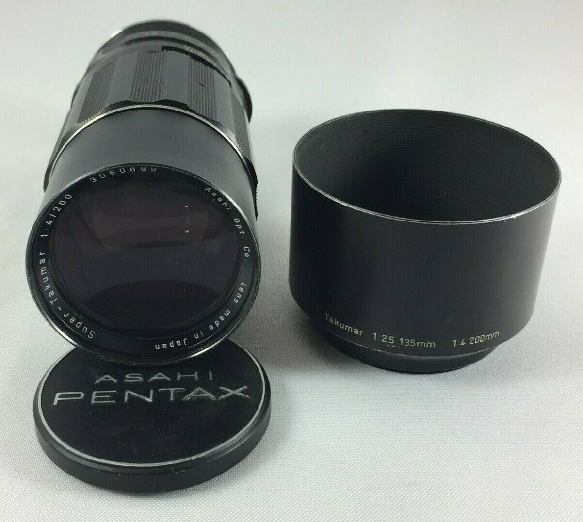 Pentax Super-Takumar Target No. 3060899 1:4/200, Asahi Opt.CO.H424