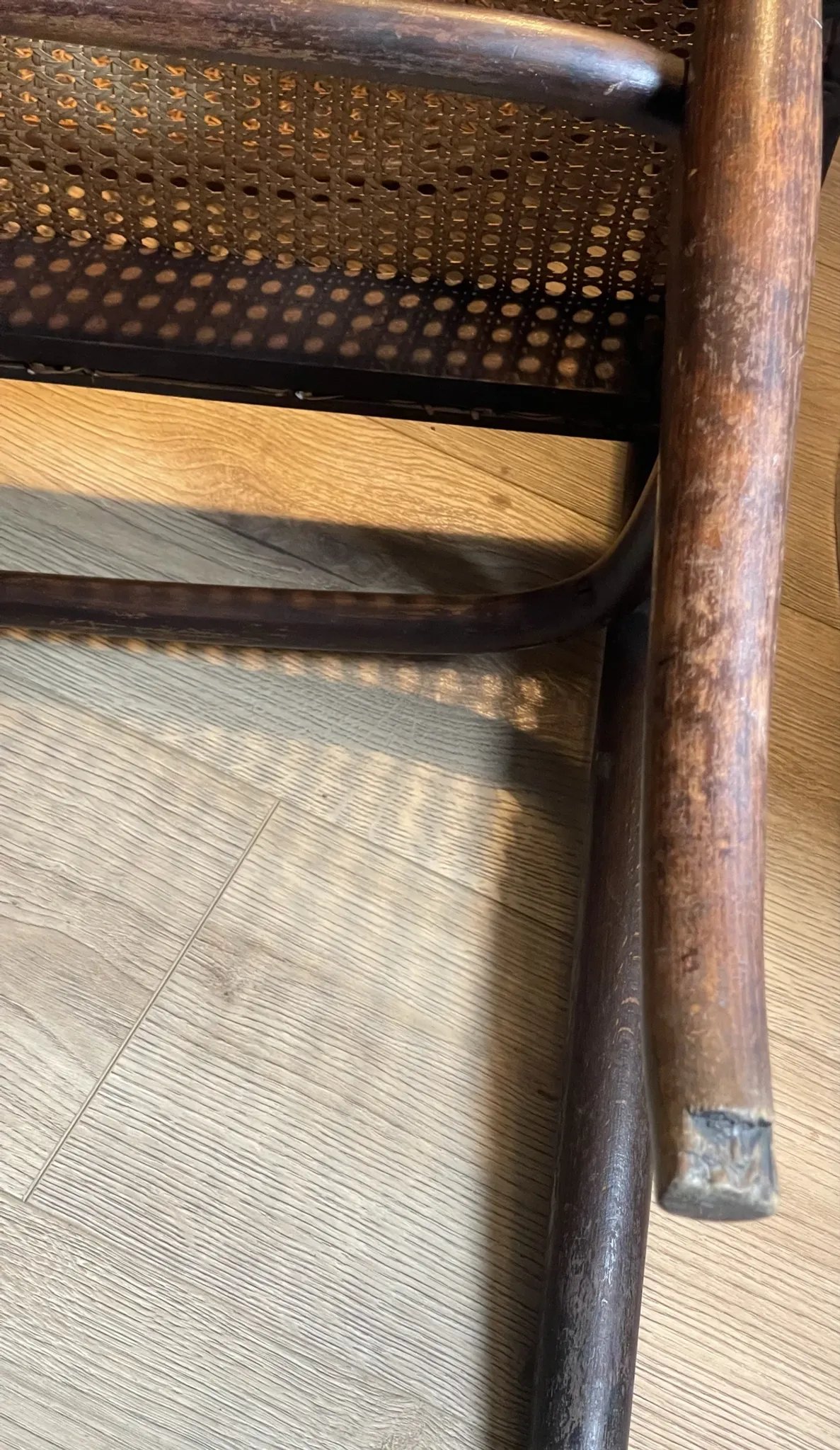 Thonet bench from the early 20th century