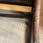 Thonet bench from the early 20th century