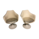 Pair of Tulip swivel chairs by Eero Saarinen for Knoll International, 1960s.