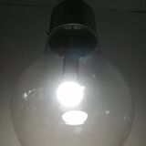 Suspension 80s. Large blown glass bulb