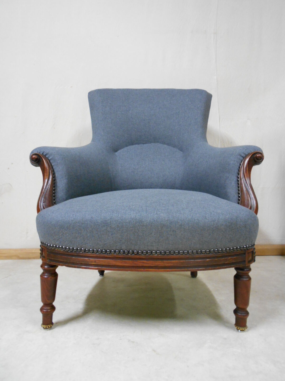 Pair of armchairs Toad Napoleon III