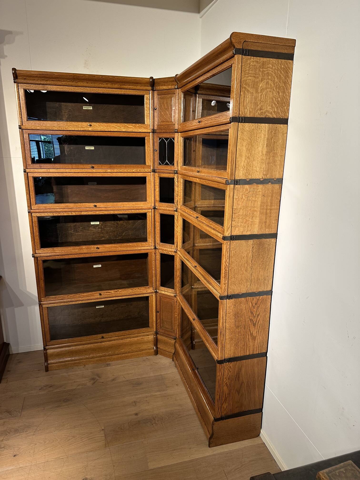 Original Antique Globe Wernicke bookcase