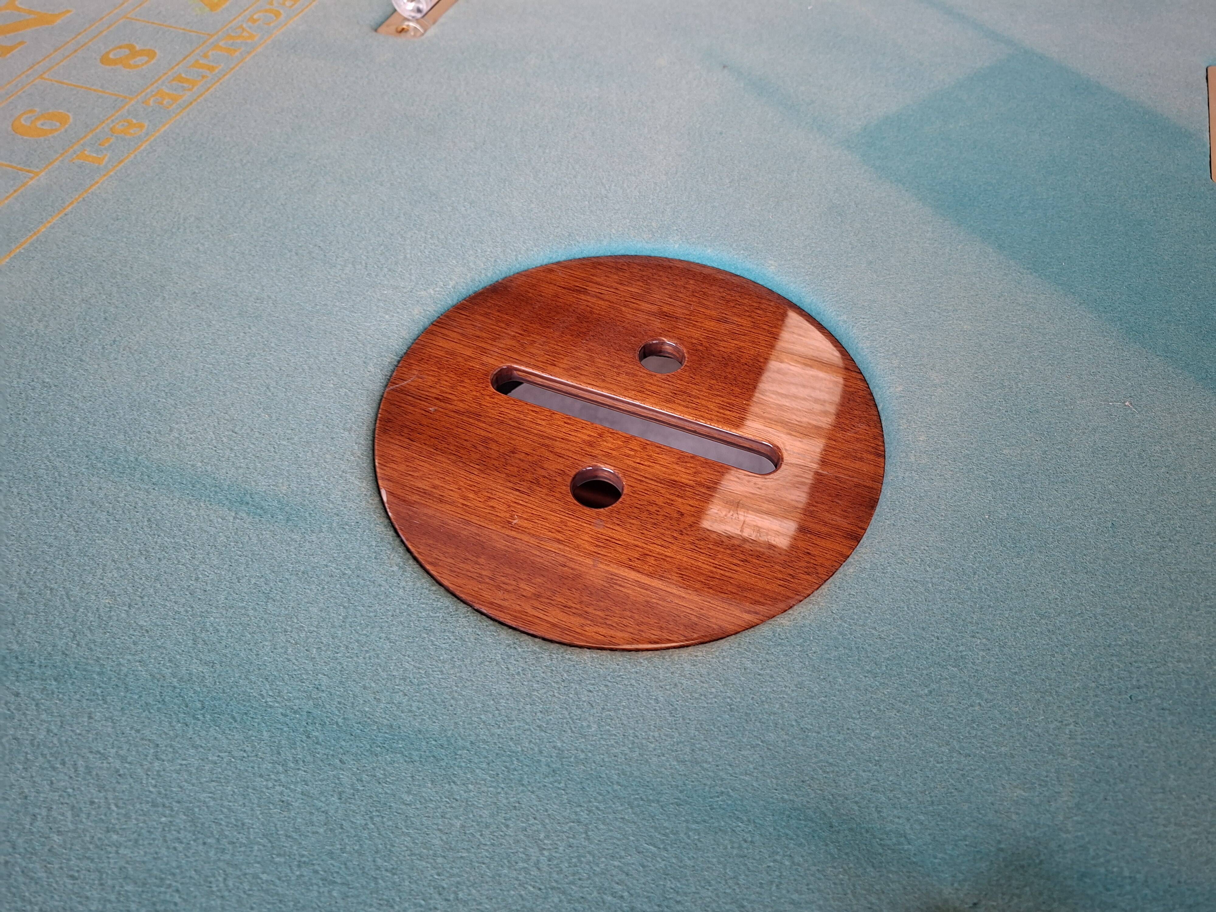 Tavolo da Gioco Originale "Punto Banco" - Ex Casinò di Venezia (Anni '80)