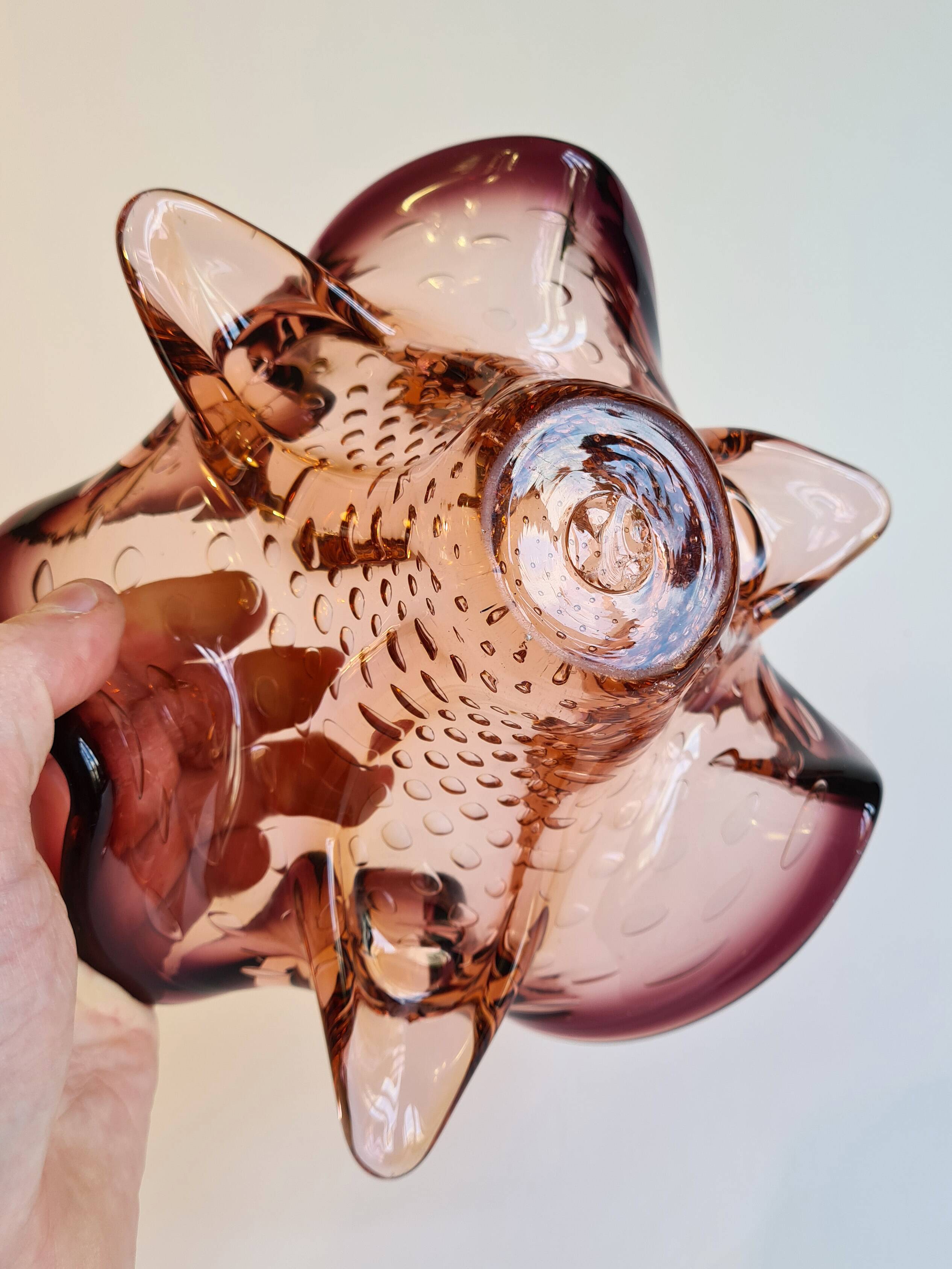 Murano “Bullicante” pocket emptier – Mid-century piece from the 70s