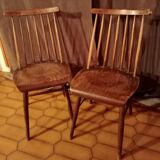 Pair of Tapiovaara Scandinavian chairs
