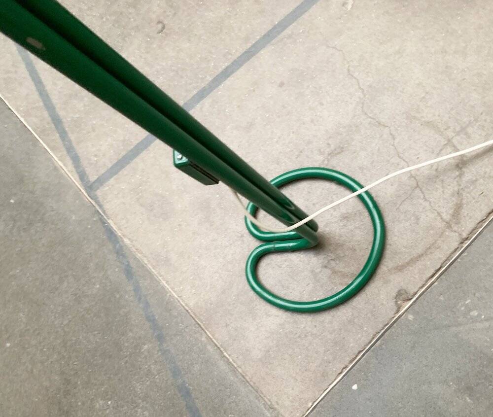 Mid-Century Swedish double floor lamp Bumling by Anders Pehrson for Ateljé Lyktan, 1960s