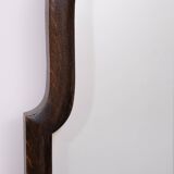 Dutch Soester Oak frame mantel mirror 1950s