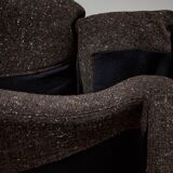 P60 Lounge Chair and Ottoman by Vittorio Introini, Saporiti, 1960s