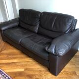 Duvivier Maillol leather sofa