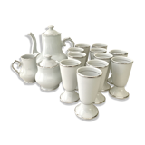 80s coffee service for 10 people