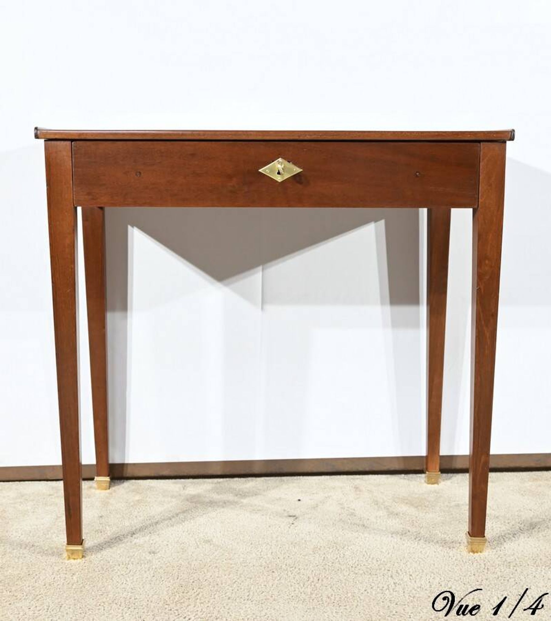 Table en acajou de Cuba, époque Directoire, début XIXème