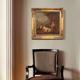 Peinture bucolique antique du 19ème siècle