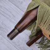 1960s, Scandinavian design, armchair in original condition, furniture velour, beech wood legs.