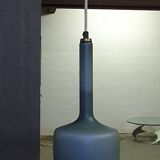 Glass pendant ceiling light from the 60s