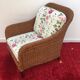 Rattan armchair