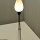 Midcentury Opaline Glass and Iron Floor Lamp by Stilnovo, Italy