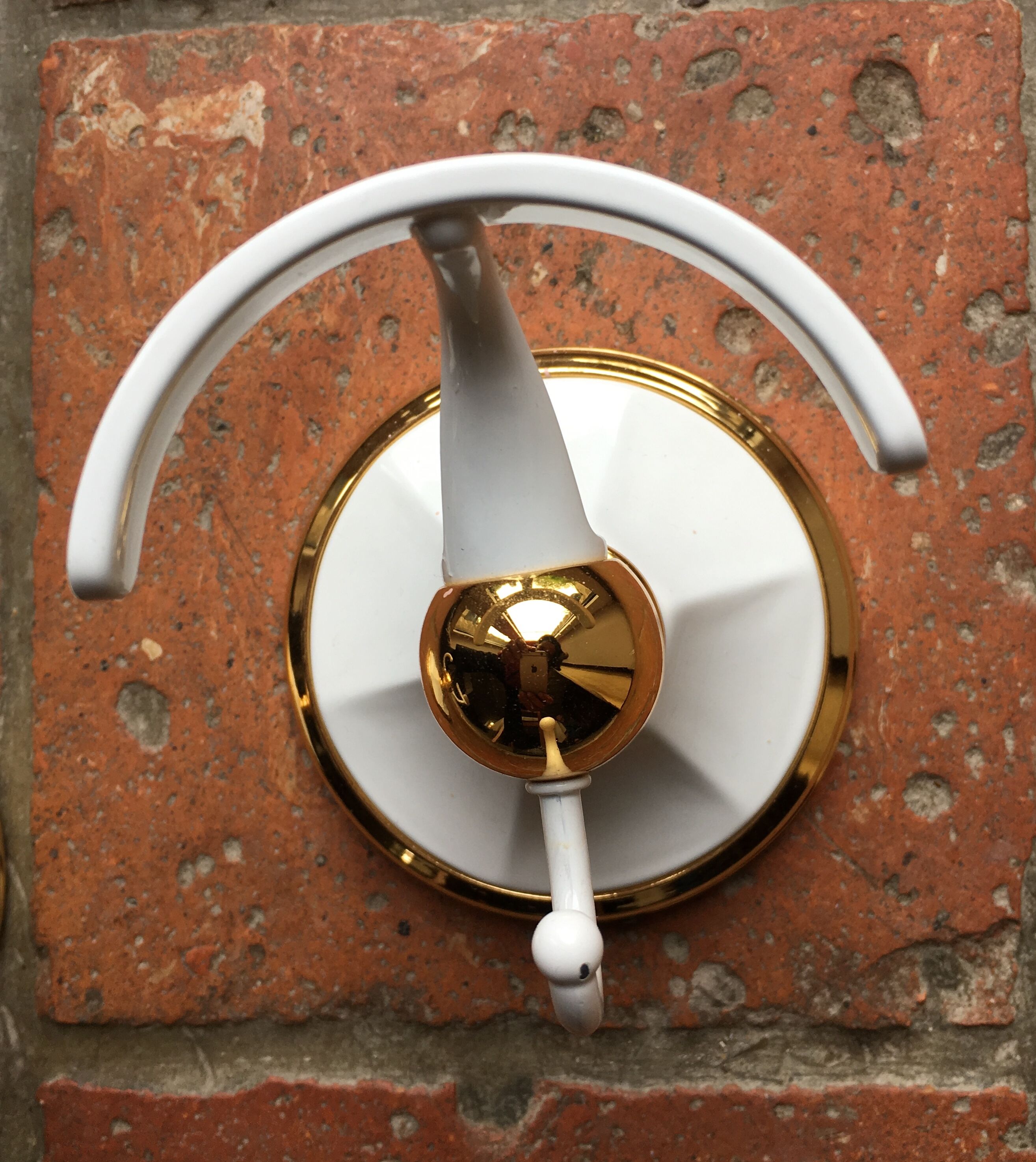 Paire de patères de salle de bain
