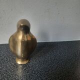 Golden brass penguin