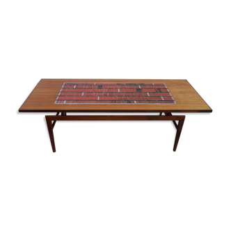 Wide Ilse mobel coffee table 1960 s