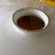 Vintage grand lampshade in white opaline.