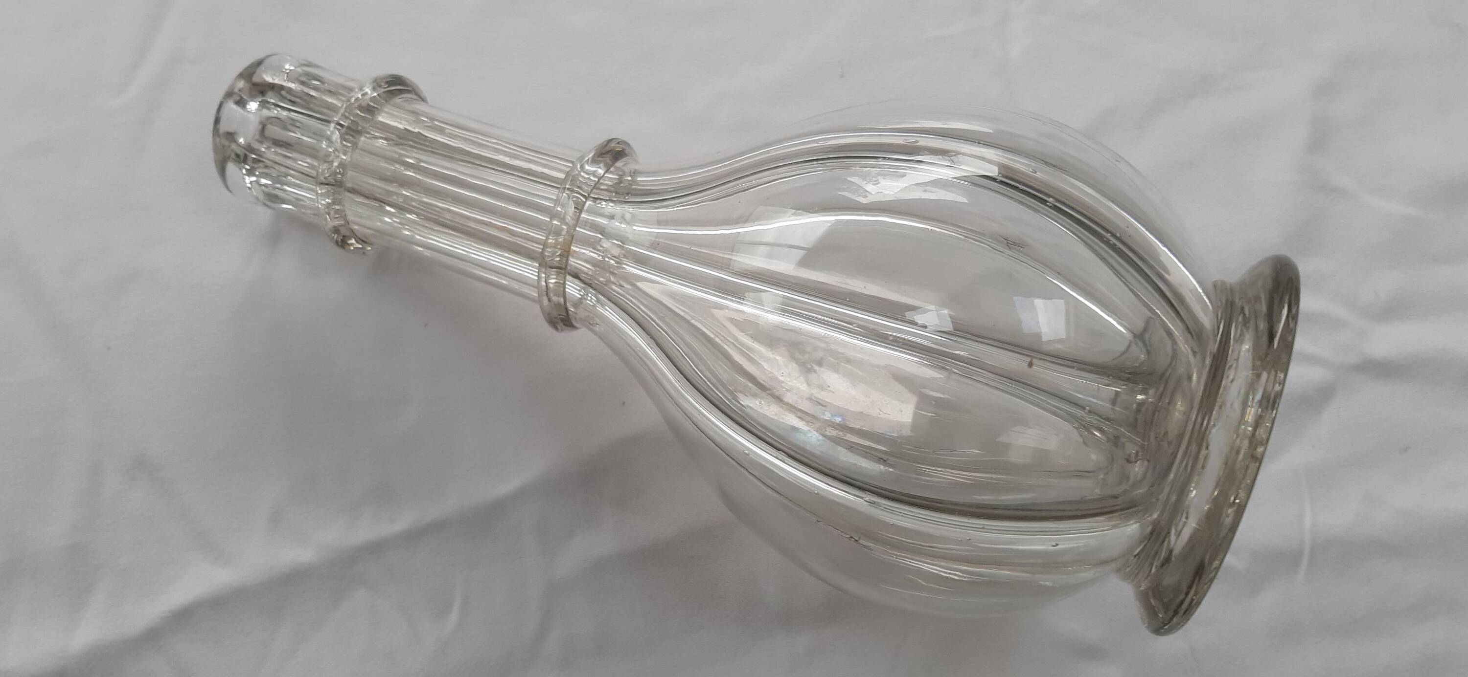 Rare antique carafe with 4 separate compartments