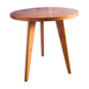 Table vintage pieds compas scandinave