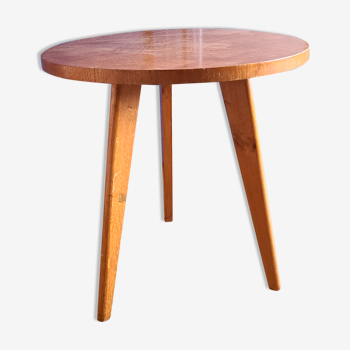 Vintage table Scandinavian compass legs