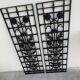 2 Art Nouveau / Art Deco grids art ironwork flower decoration