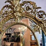 Miroir en stuc doré, XIXe siècle
