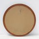 Round wooden mirror with turquoise ceramic studs by Deknudt, Belgium, 1960s