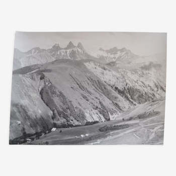 Anonymous silver photo mountains circa 1970